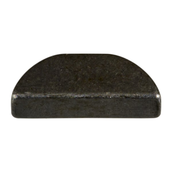 Midwest Fastener Woodruff Key, 1/8 x 1/2 in Key Size, 3 SAE Number, Steel Zinc, 30 PK 60923 - main